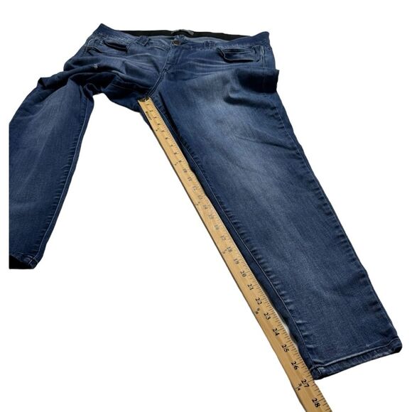 Democracy Ab Technology Denim Jeans Blue Sz 20W - Picture 4 of 10